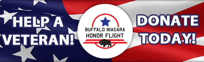Help a Veteran! Donate to Buffalo Niagara Honor Flight Today! Help a Veteran! Donate to Buffalo Niagara Honor Flight Today!