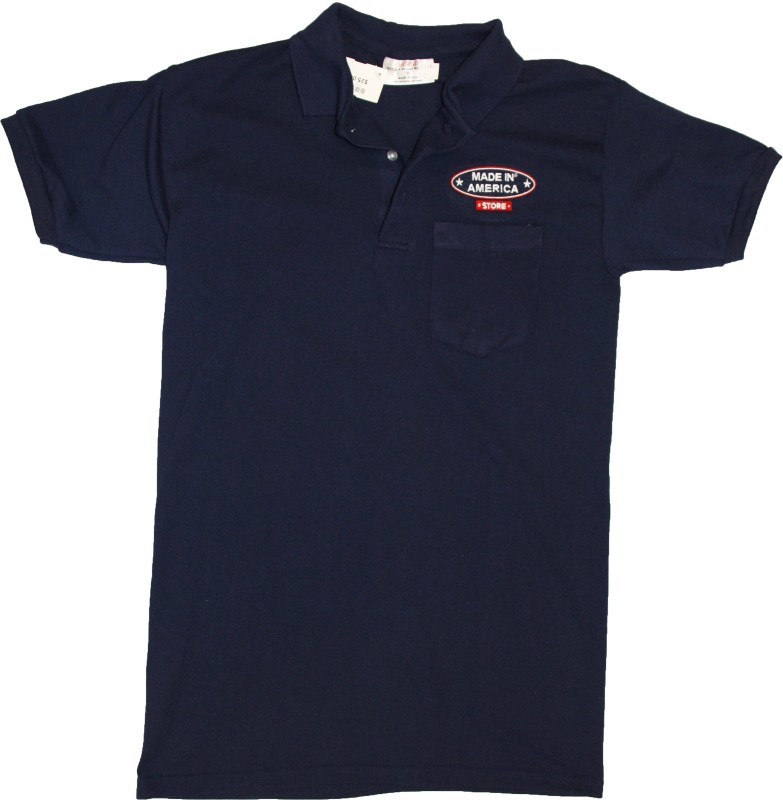 Made In America Store Pocket Polo (Navy)
