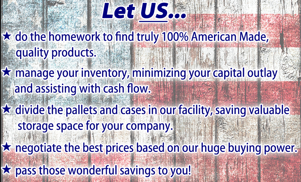 Let us do the work for you! Let us do the work for you!