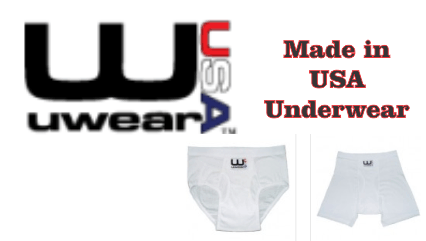 Made in America Boxers / Boxer Underwear Products Manufactured by Uwear USA, American Apparel & Clothing Product Category